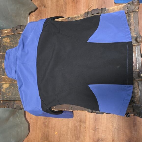 Free Country FULL ZIP fleece Lined Jacket Woman's Medium Purple and Black - Picture 8 of 10